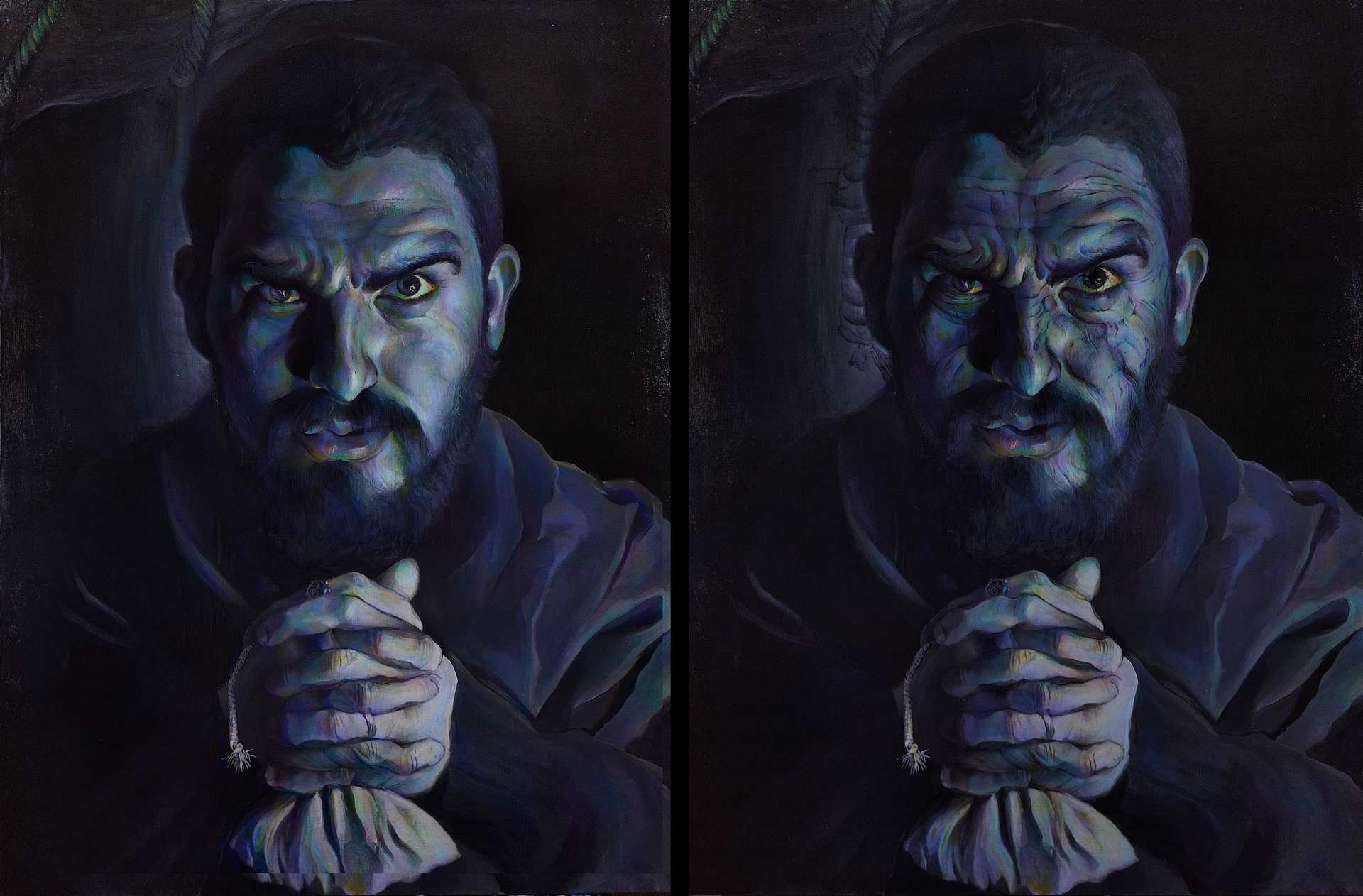 Giuda – Un burattino (Dipinto)